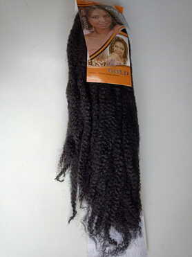 Noble Afro Kinky Braid Black
