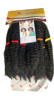 Xpression Crochet Bulk Braid Afro Kinky Ceres - Black