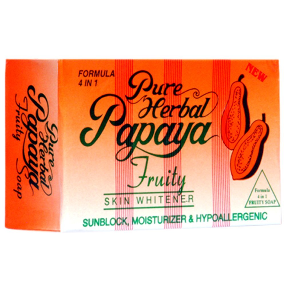 Pure Herbal Papaya Fruity 4 In 1 Soap 135g