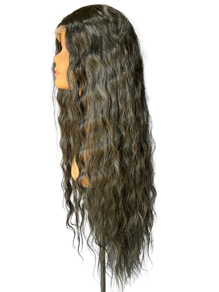 Water Wave Look Like Natural Synthetic Wig - 38 inches
