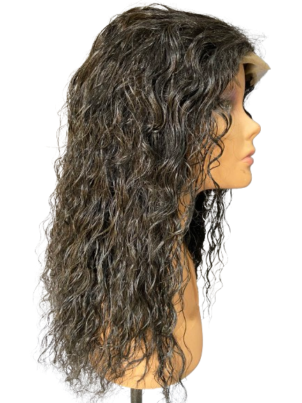 Water Wave Look Like Natural Synthetic Wig 24 inches