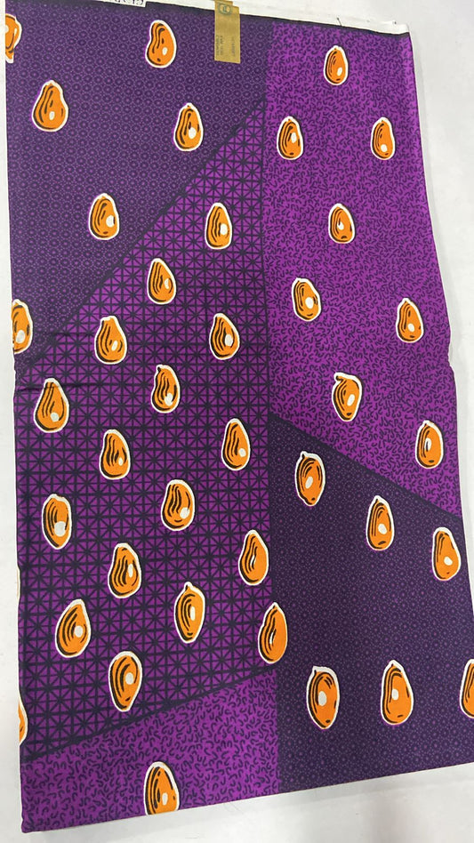 African Wax Print HighTarget 5.5 Meters (6 yards)