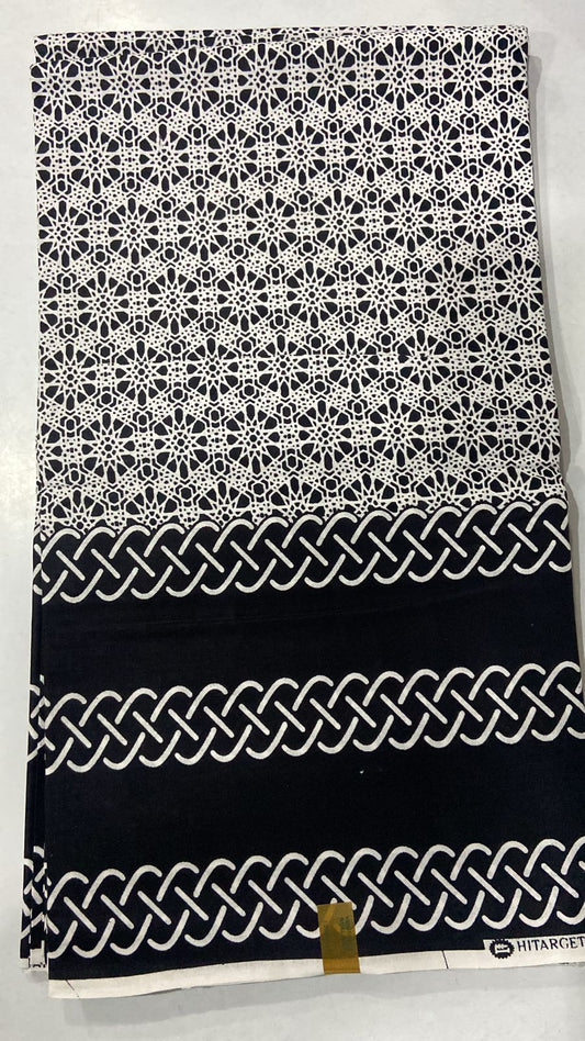 African Wax Print HighTarget 5.5 Meters  (6 yards)