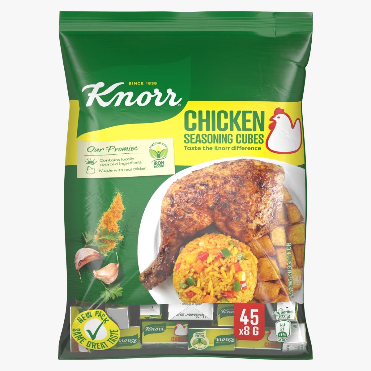 Knorr Chicken Cubes 40 double cubes