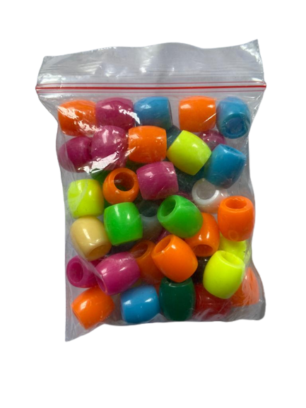 Hair Beads Premium Mixed Colors Up To 50 Pieces