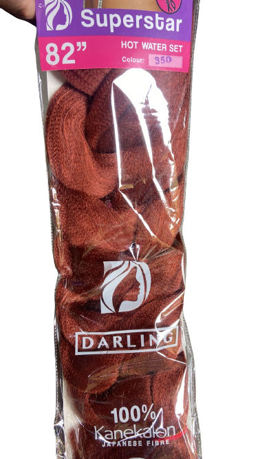 Darling SuperStar Hair Braiding Extension Attachment - Big Packet Braid 230g, 82inch
