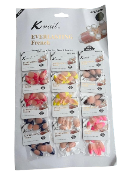 Nails Ready To Fix Acrylic Nails For 12 Fingers - One Sachet