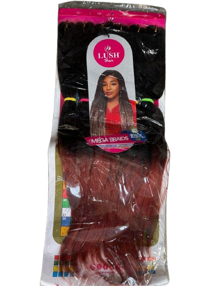 Lush Pre-streched Ready To Use Braid (Hot Water Use) 360g 55" - 1/350 - Double Pack