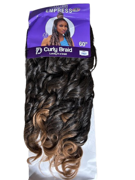 Darling Empress French Curly Bouncy Braid Pre Stretched 60" 320g