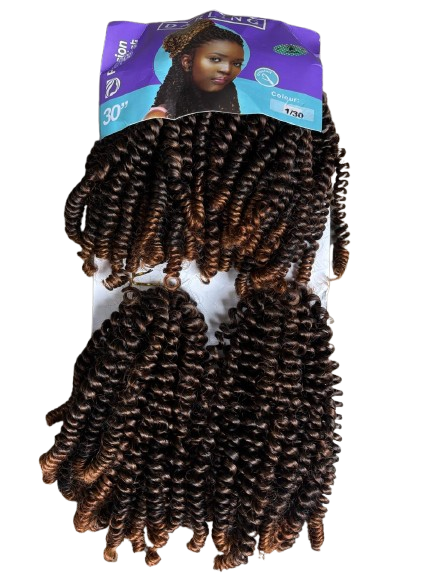Darling Passion Twist Synthetic Crochet 30" 240g Double Pack - Color 1/30