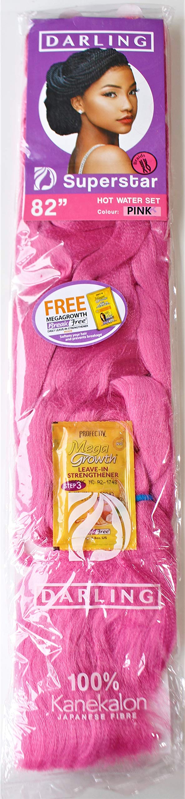 Darling SuperStar Hair Braiding Extension Attachment - Big Packet Braid 230g, 82inch