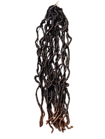 Nu Locs 24 Inch Soft Faux Locs Crochet Hair 20 Strands