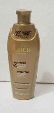 Pure White 2 Gold Glowing Even Tone Maxi Tone Lightening Rejuvenating Lotion 400 ml