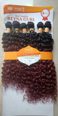 Angie Reyna Curl Weave T1/99J