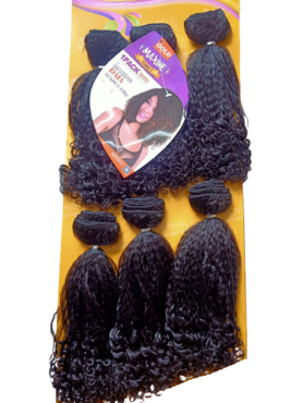 Maxine Daia Synthetic Hair Weave Color 1 - All You Need Is One Pack