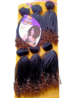 Maxine Daia Synthetic Hair Weave Color T1B/30 - All You Need Is One Pack