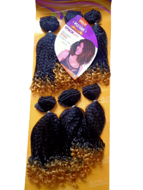 Maxine Daia Synthetic Hair Weave Color TT 1B/44 - All You Need Is One Pack