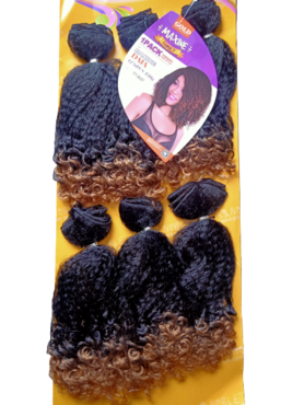 Maxine Daia Synthetic Hair Weave Color TT1B/27 - All You Need Is One Pack