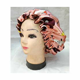 Women Satin Night Cap Sleep Hair Bonnet - Mixed Colors