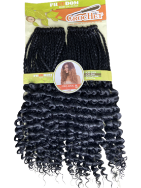 Freedom Cro-Idol Crochet Twist Black