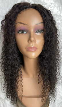Deep Curly Long Look Like Natural Synthetic Wig