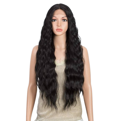 Water Wave Look Like Natural Synthetic Wig - 38 inches