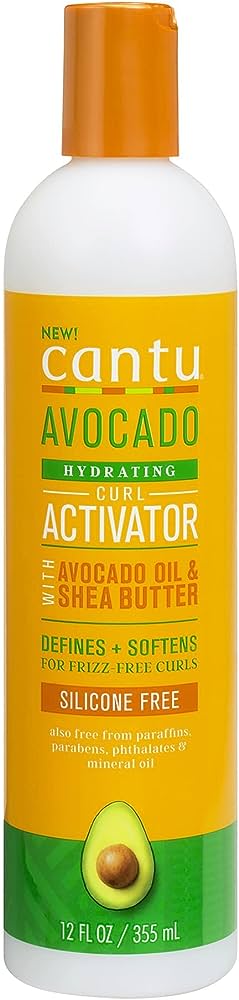 Cantu Avocado Curl Activator Cream with Avocado Oil & Shea Butter 12 oz
