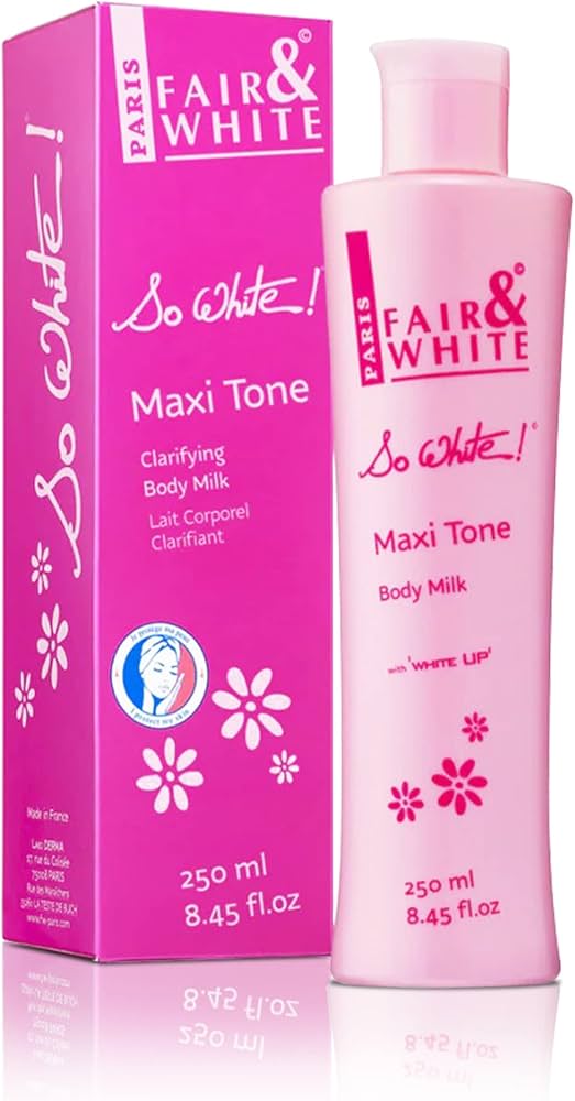 Fair & White So White! Maxi Tone Clarifying Body Milk 8.45 oz 250ml