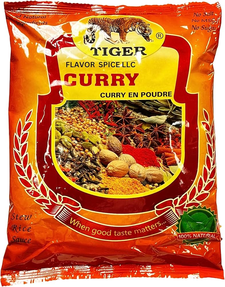 Tiger Curry Powder Sachet 100% Natural