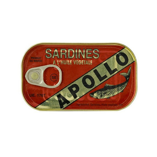 Apollo Sardines Vegetable in Oil 125 g