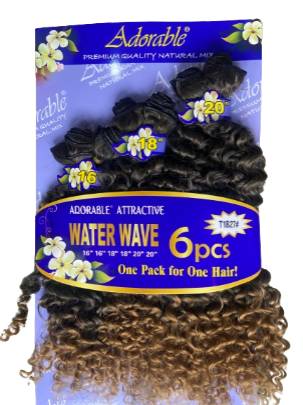 Adorable Water Wave 16" 18" 20" 1/27- One Pack Solution