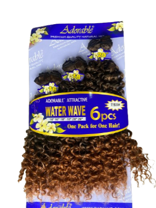 Adorable Water Wave 16" 18" 20" 1/30- One Pack Solution