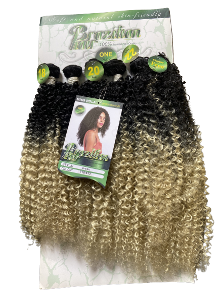 Miss Rola B-Eva Synthetic Weave With Free Closure - One Pack One Head 1/613