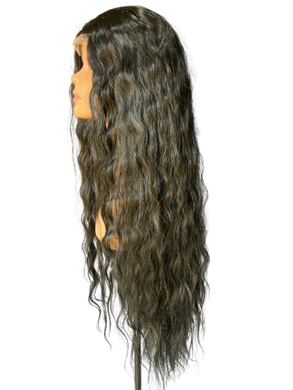Water Wave Look Like Natural Synthetic Wig - 38 inches