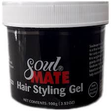 Soul Mate Black Styling Gel Extra Firm Hold 100g