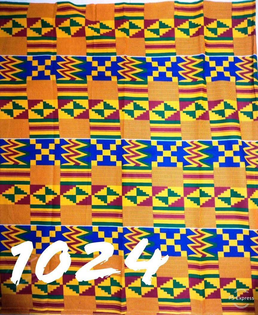 African Wax Print Kente HighTarget 5.5 Meters (6 yards)