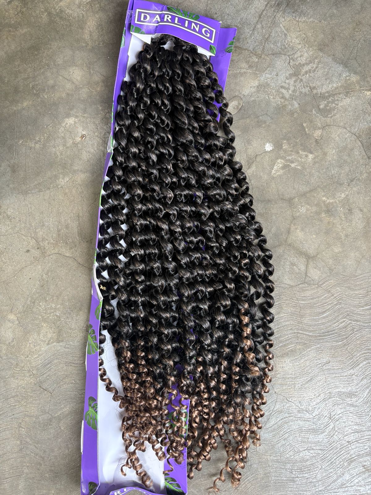 Darling Bohemian Passion Twist Crochet Braid 32inches 35 Strands - Color 1/27