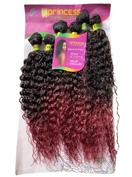 Princess Rose Curl Premium Quality Synthetic Weave