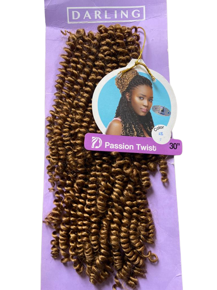 Darling Passion Twist Synthetic Crochet - Brown