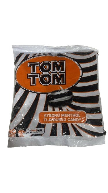 Tom Tom Strong Menthol Flavored Candy 40 Pcs Full Pack
