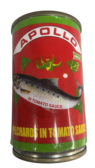 Apollo Pilchards Caned Fish In Tomato Sauce