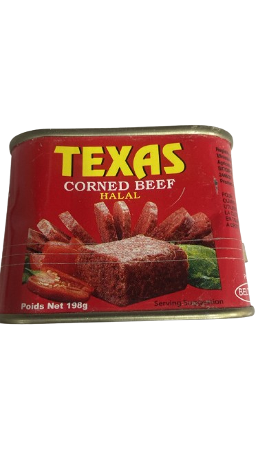 TEXAS Corned Beef Halal 198g