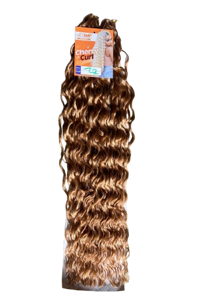 SMP Cherry Curl Braids Synthetic Hair Extensions 160g, 28 inches - Color 27