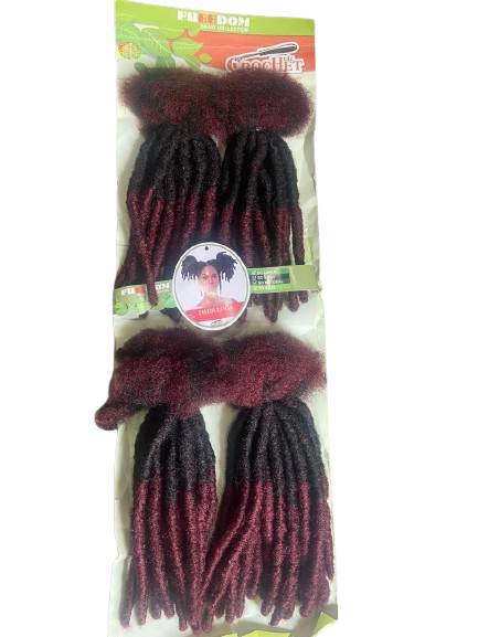 Freedom Collection DADA Locs Dreadlock Synthetic Crochet - Maroon