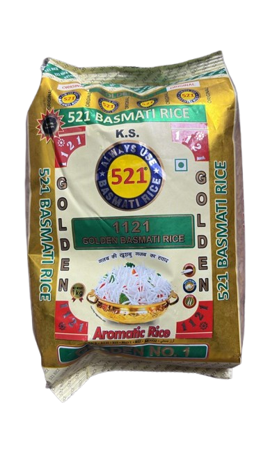 Golden 521 K.S. Aromatic Basmati Rice 1kg