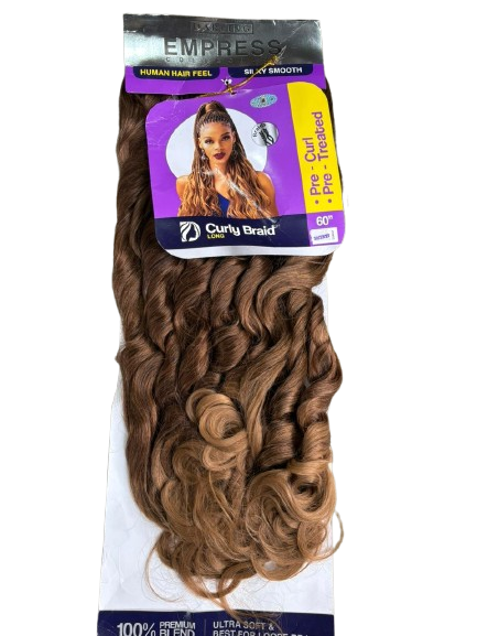 Darling Empress French Curly Bouncy Braid Pre Stretched 60"  320g