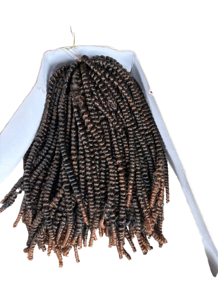 Small Spring  Twist Synthetic Bomb Afro Kinky Crochet Braid