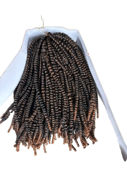 Small Spring  Twist Synthetic Bomb Afro Kinky Crochet Braid