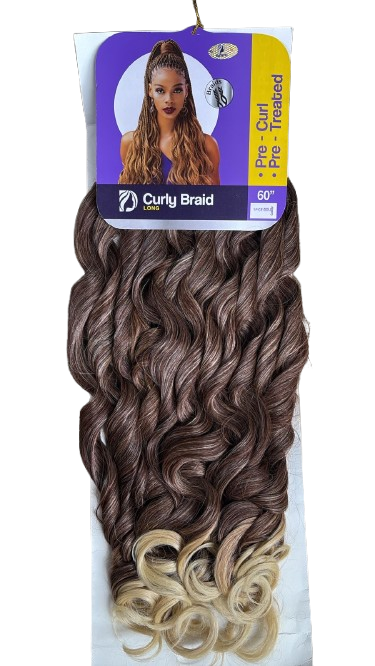 Darling Empress French Curly Bouncy Braid Pre Stretched 60"  320g