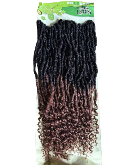 Freedom Collection Ruth Locs Dreadlock Synthetic Crochet - Brown 22inch 76 Strands
